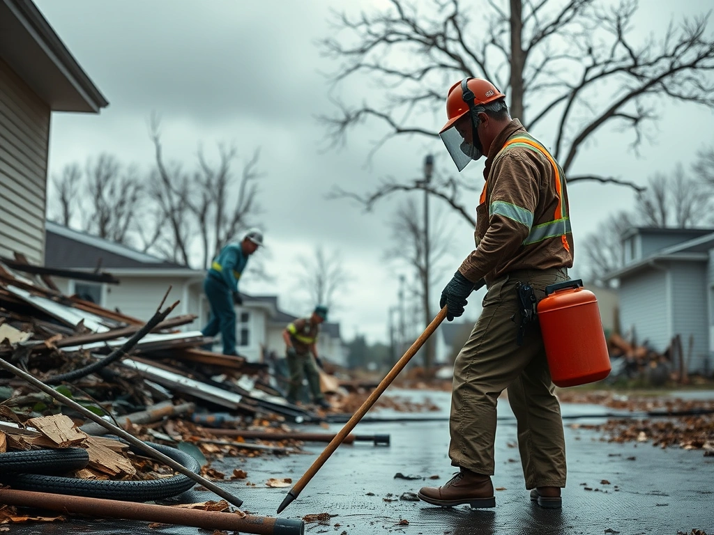 Storm and Natural Disaster Damage Cleanup