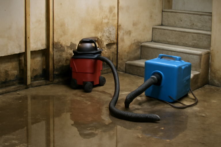 Basement Water Removal