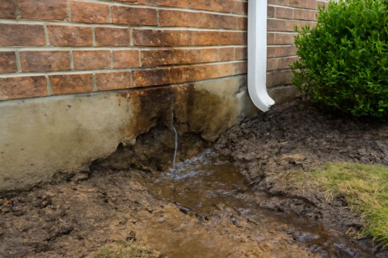 Foundation Leak Water Removal