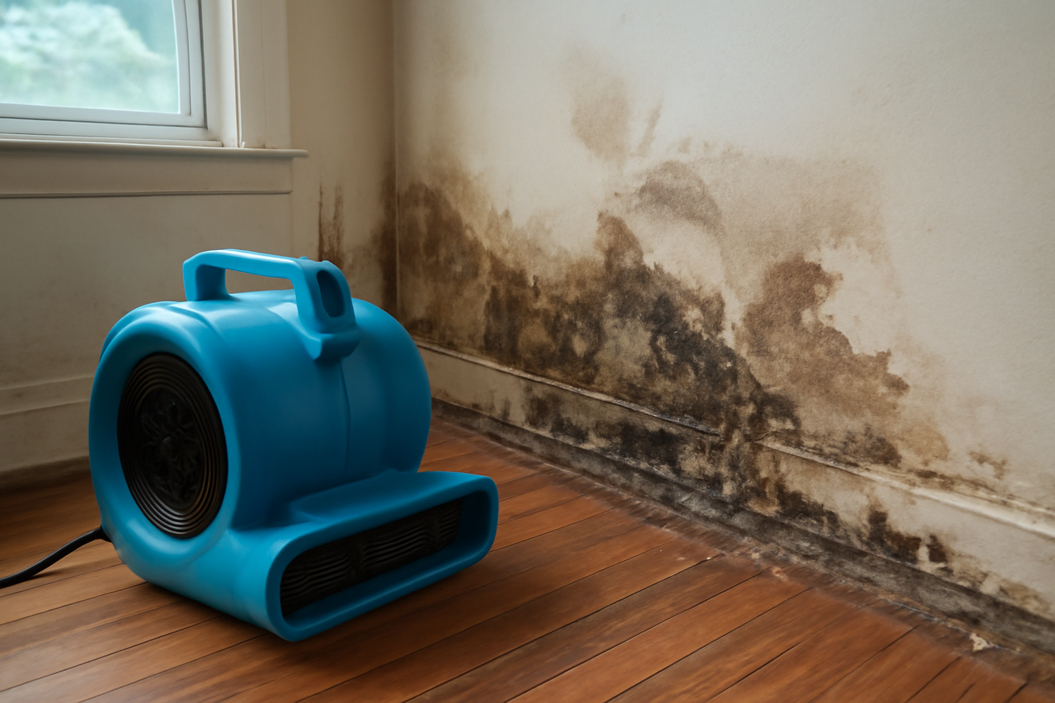 High-Velocity Air Mover Drying in Roy, WA