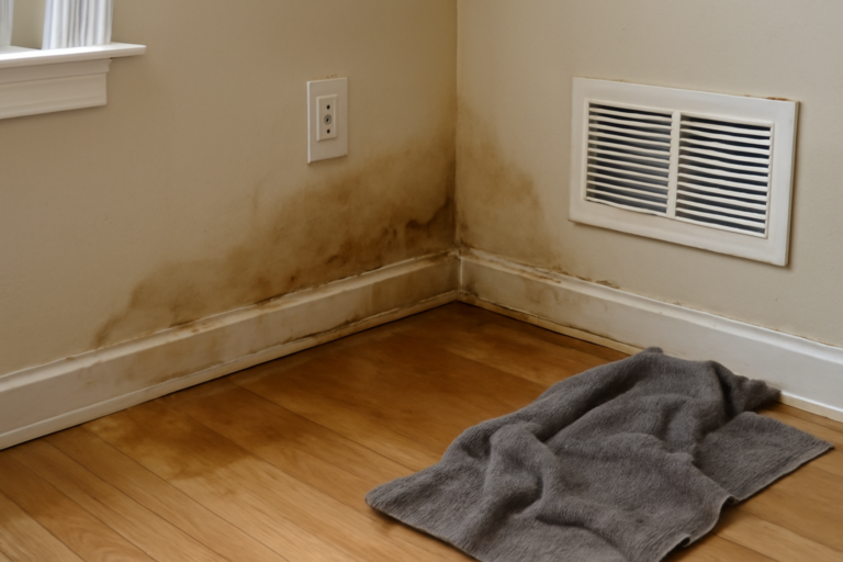 HVAC Leak Water Removal