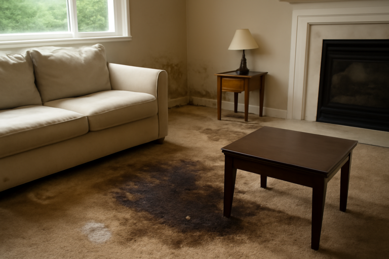 Living Room Water Removal