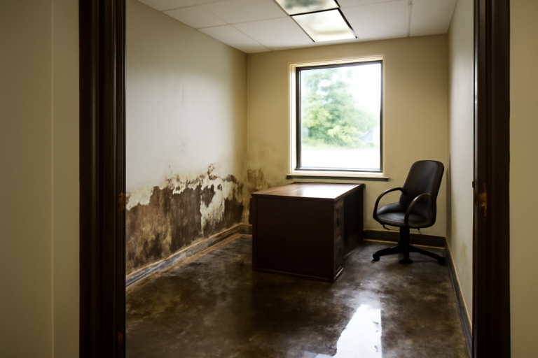 Office Building Water Extraction