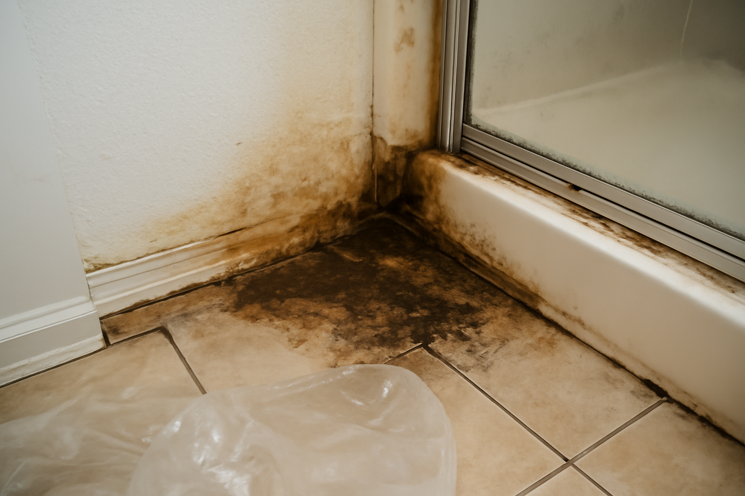 Shower Pan Leak Water Removal in Edgewood, WA