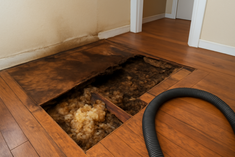 Subfloor Water Extraction