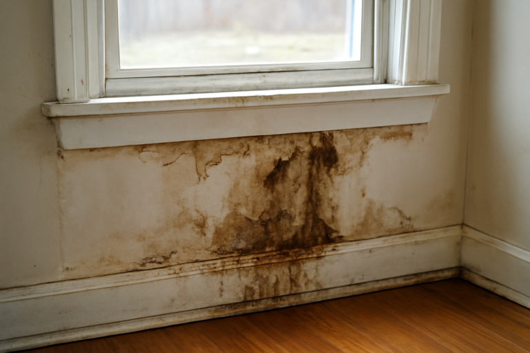 Window Leak Water Removal